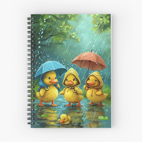 Item preview, Playful Ducklings designed and sold by cute-animals99.