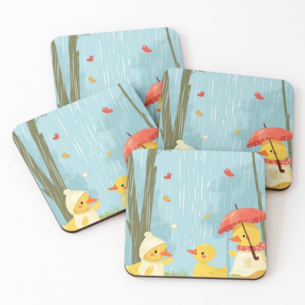 Item preview, Rainy Ducks designed and sold by cute-animals99.