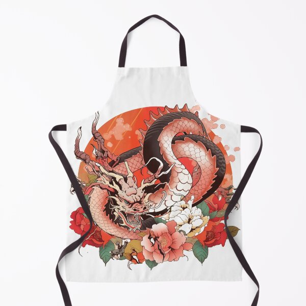 Item preview, Tattoo Style Dragon designed and sold by Lucy Goosy Art.