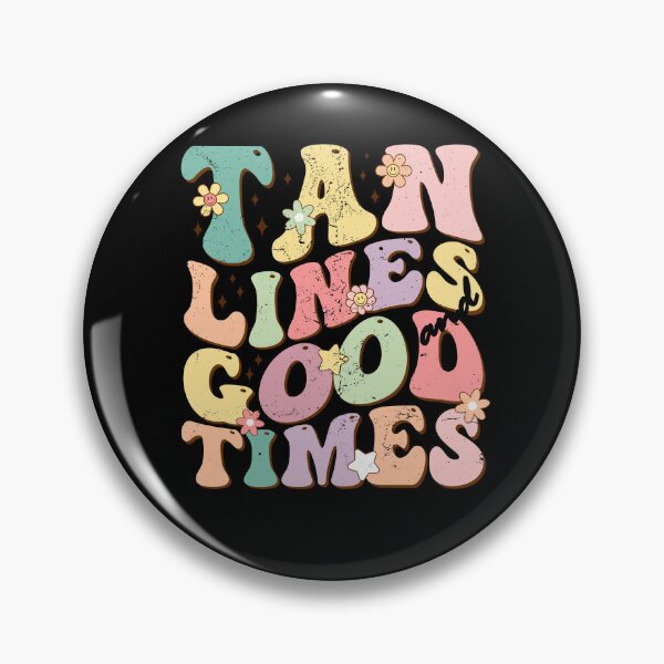 Item preview, Tan Lines good time Vintage Summer Vibes Groovy designed and sold by Jungle Hub.