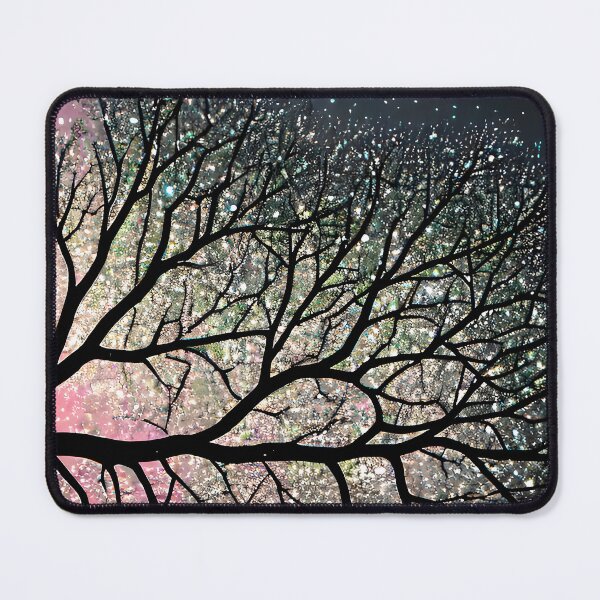 Item preview, Printed image of sparkling magical trees v5 designed and sold by JaReVa.