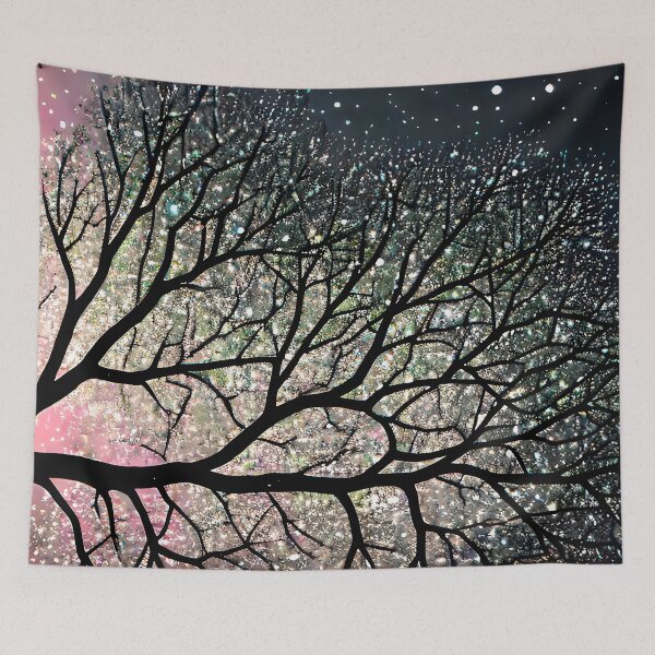 Item preview, Printed image of sparkling magical trees v5 designed and sold by JaReVa.