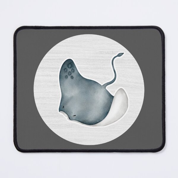 Item preview, Stingray Watercolor Drawing designed and sold by LivingColorful.