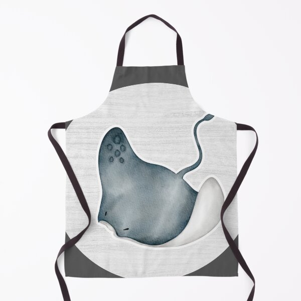 Item preview, Stingray Watercolor Drawing designed and sold by LivingColorful.