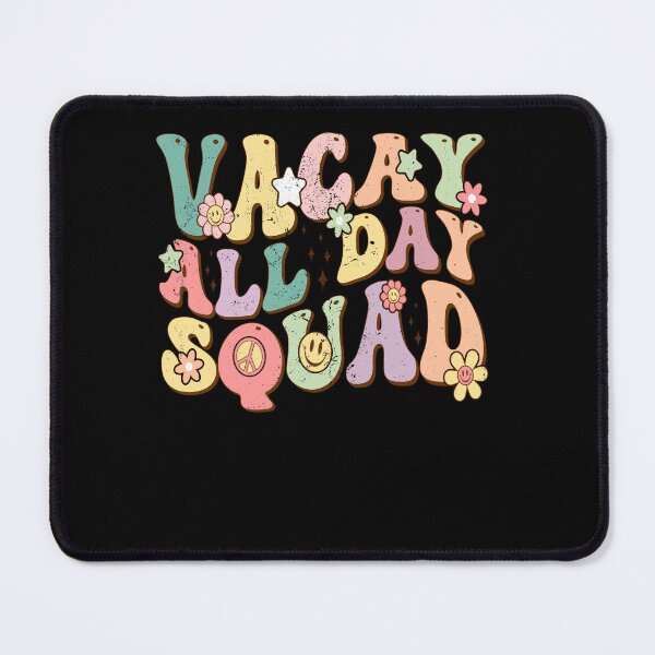 Item preview, Vacay All Day Squad Vintage Summer Vibes Groovy designed and sold by Jungle Hub.