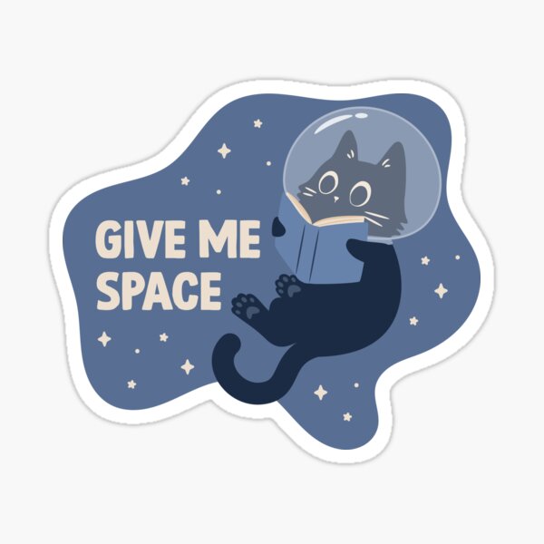 Item preview, give me space designed and sold by indiebookster.