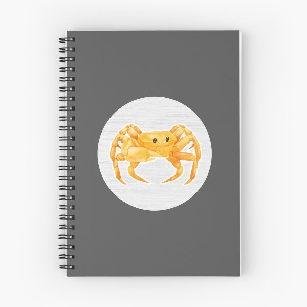 Item preview, Yellow Crab Watercolor Drawing designed and sold by LivingColorful.