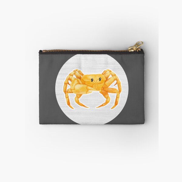 Item preview, Yellow Crab Watercolor Drawing designed and sold by LivingColorful.
