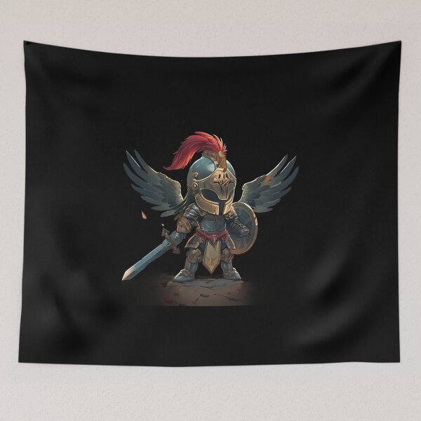 Item preview, Cartoon Knight in Armor  designed and sold by elnexshop.