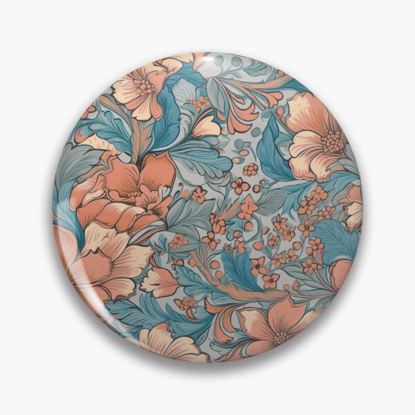 Item preview,  Blue and Red  Chinoiserie designed and sold by YourPattern.