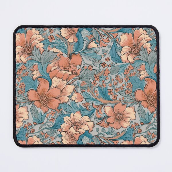 Item preview, Blue and Red Chinoiserie designed and sold by YourPattern.