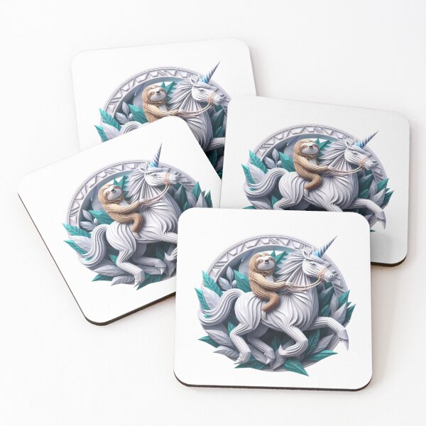 Item preview, Sloth and Unicorn designed and sold by tilmizart.