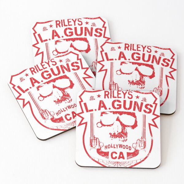 Item preview, Riley's L.A.GUNS Official Logo T-Shirt Red  designed and sold by Chantirothers.