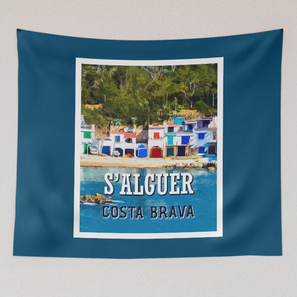 Item preview, S'Alguer Costra Brava travel poster designed and sold by TerradVents.