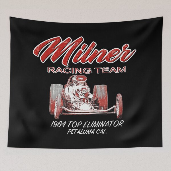 Item preview, Vintage Milner Racing Team designed and sold by AGED Limited.