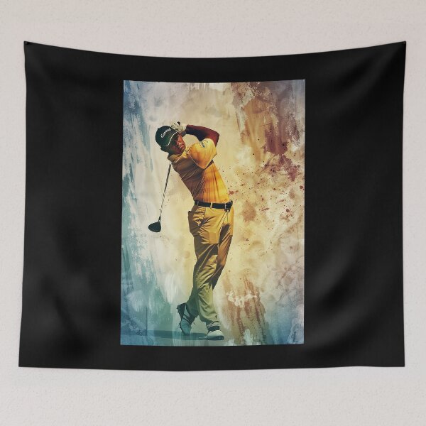 Item preview, Golfer in Mid Swing designed and sold by Yogimeister.