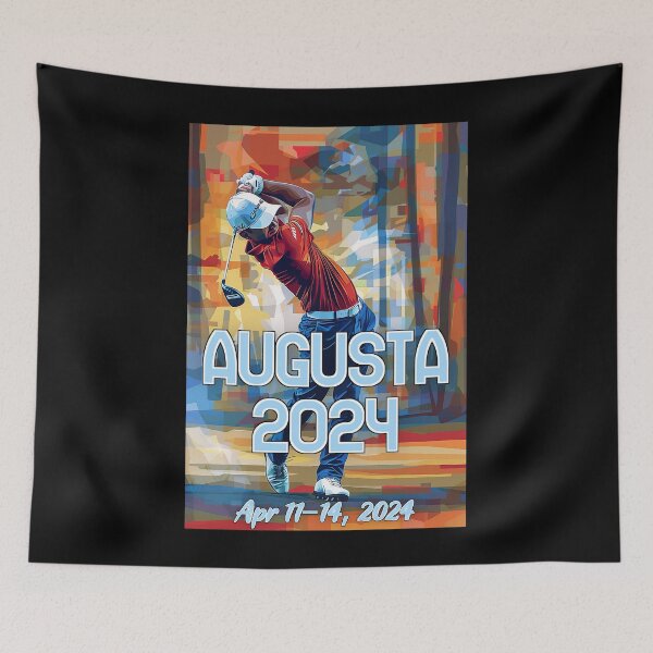 Item preview, Augusta Masters 2024 - Golfer in Mid Swing designed and sold by Yogimeister.