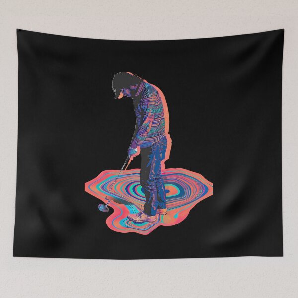 Item preview, Trippy Golfer Putting designed and sold by Yogimeister.