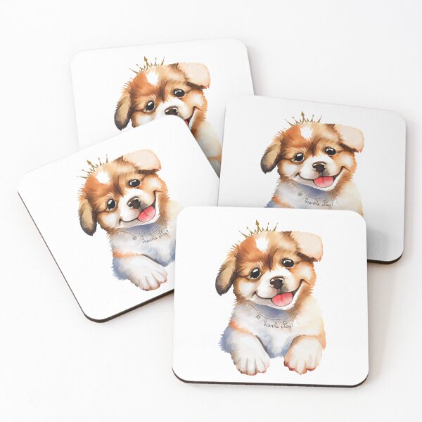 Item preview, Cute wanna play puppy eyes - Prince of cute pets  designed and sold by Fanatic Nerd.