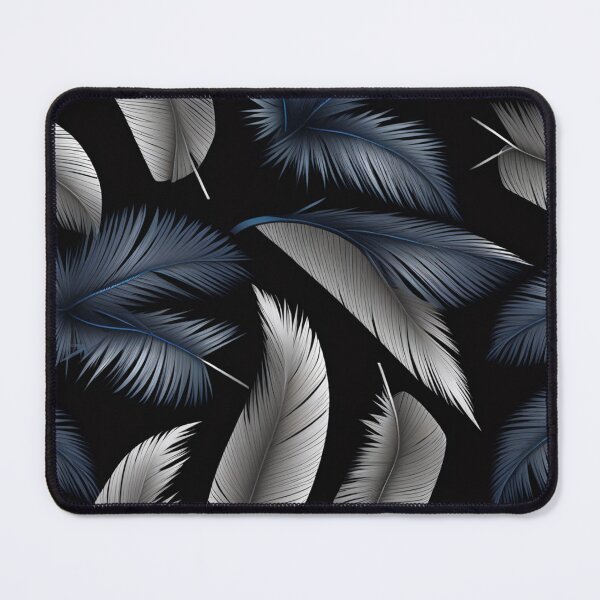 Item preview, RogerPattern - "Blue Palm Leaves: Tranquil Elegance for Wardrobe & Home" designed and sold by RogerPattern.