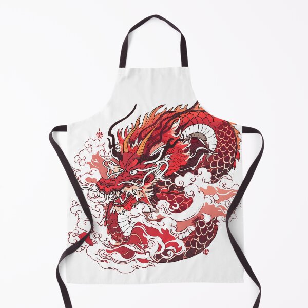 Artikelvorschau, Tattoo Style Dragon entworfen und verkauft von Lucy Goosy Art.