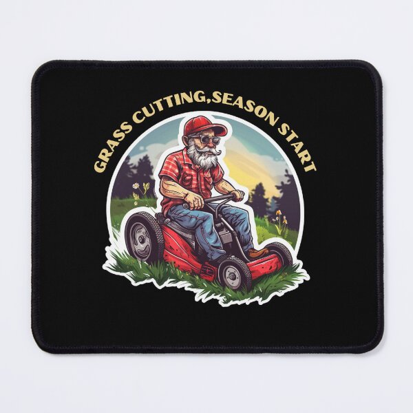 Item preview, Funny Gardening Mowing Lover Gift.Grass Cutting,Season Start.Lawn Enforcement Officer designed and sold by elnexshop.