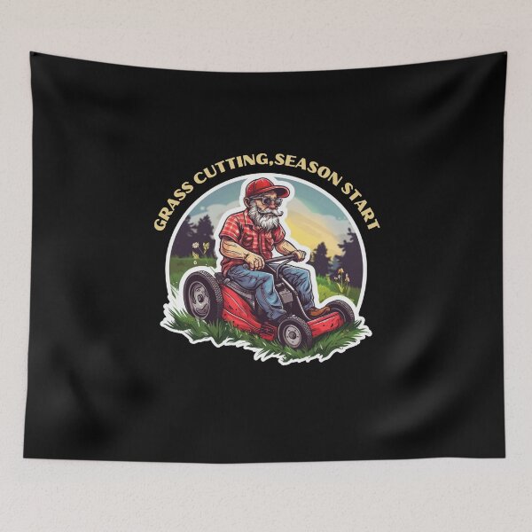 Item preview, Funny Gardening Mowing Lover Gift.Grass Cutting,Season Start.Lawn Enforcement Officer designed and sold by elnexshop.