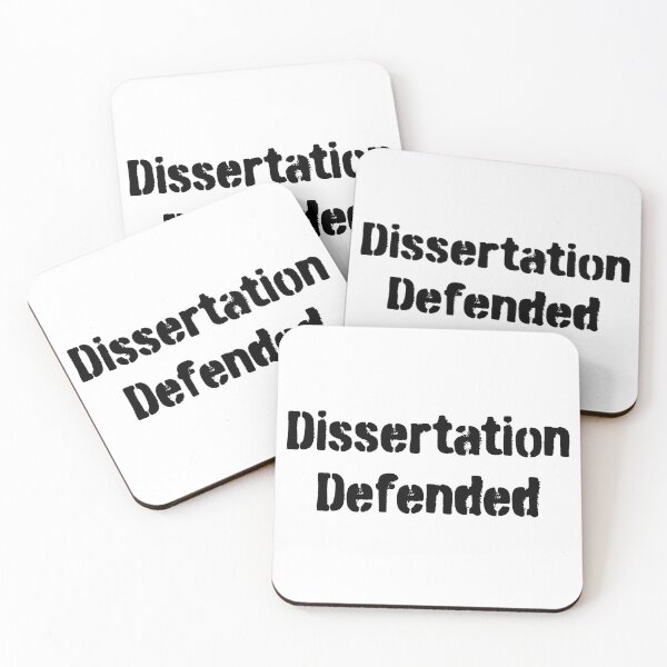 Item preview, Dissertation Defended designed and sold by 101univers.