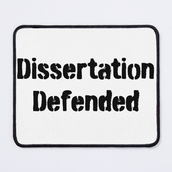 Item preview, Dissertation Defended designed and sold by 101univers.