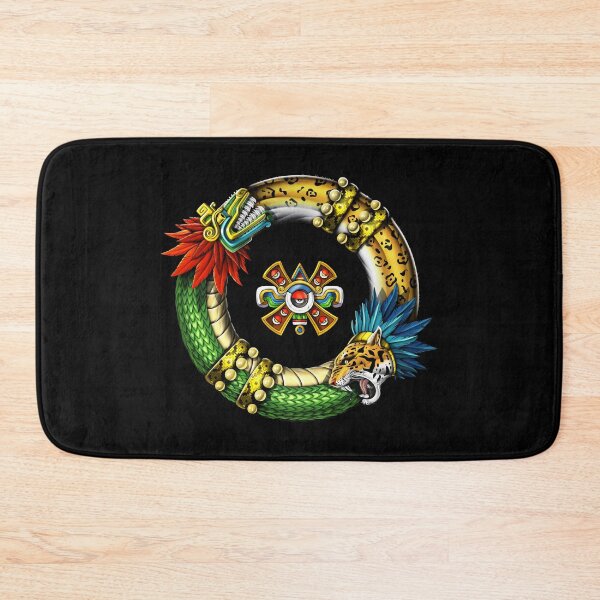Item preview, Aztec Quetzalcoatl Jaguar designed and sold by underheaven.