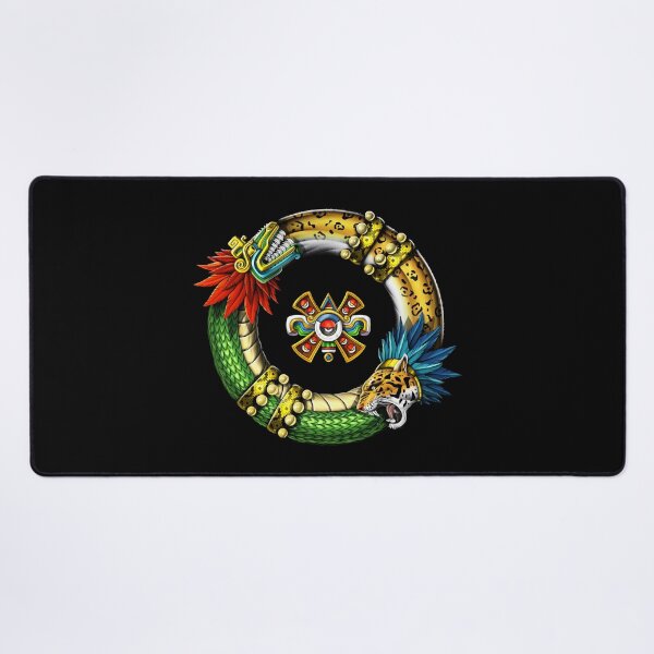 Item preview, Aztec Quetzalcoatl Jaguar designed and sold by underheaven.