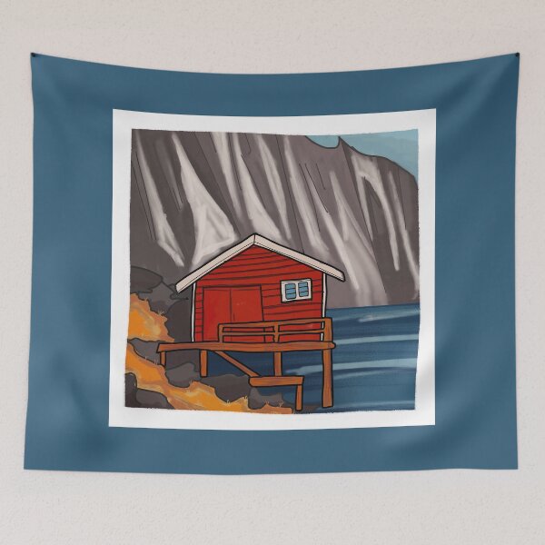 Item preview, Norwegian fishing hut designed and sold by Antoine Marineau Bélanger.