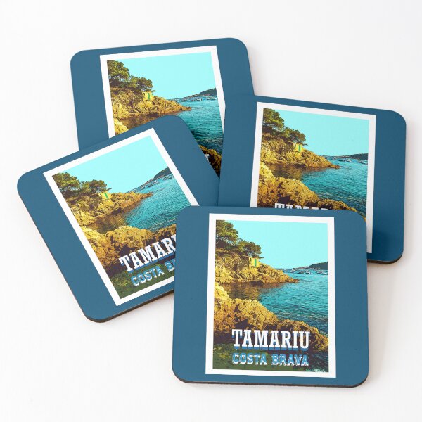Aperçu de l'œuvre Affiche de voyage Tamariu Costra Brava créée et vendue par TerradVents.