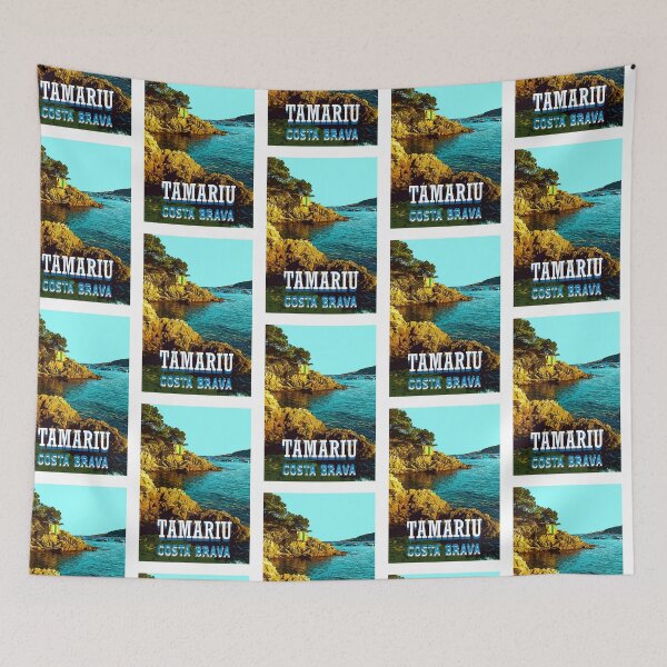 Item preview, Tamariu Costra Brava travel poster designed and sold by TerradVents.
