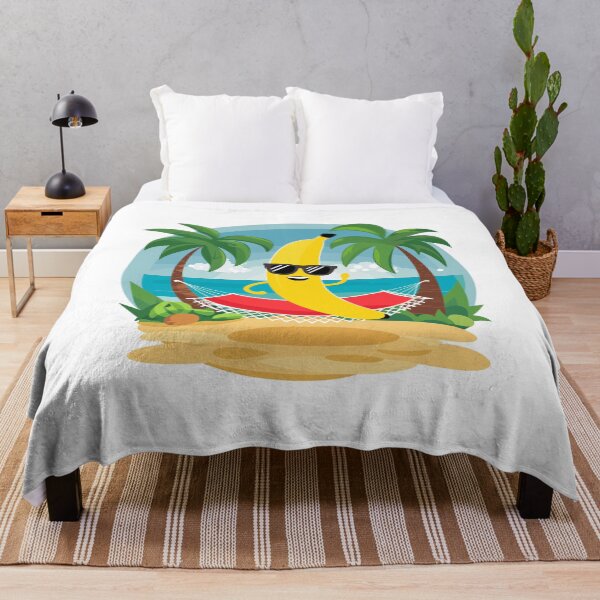 Item preview, Banana on the hammock on the beach designed and sold by MaateoDesign.