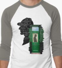 two hundred and twenty one B Baker Street Men's Baseball ¾ T-Shirt