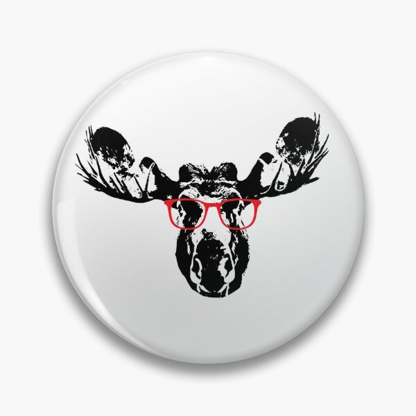 Item preview, Moose Glasses || Newfoundland and Labrador || Gifts || Souvenirs || Clothing designed and sold by SaltWaterOre.