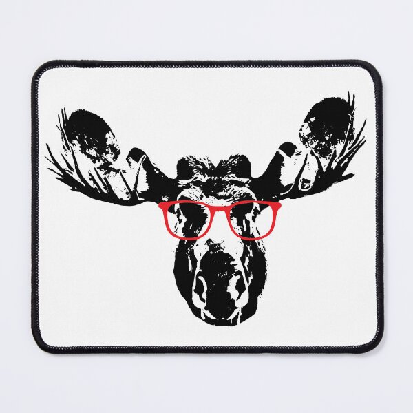 Item preview, Moose Glasses || Newfoundland and Labrador || Gifts || Souvenirs || Clothing designed and sold by SaltWaterOre.