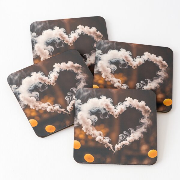 Item preview, Heart made of smoke and flowers designed and sold by LilithsDesires.