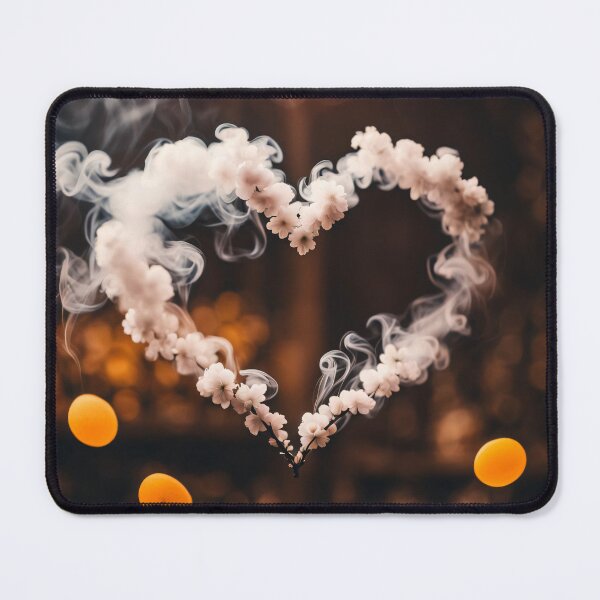 Item preview, Heart made of smoke and flowers designed and sold by LilithsDesires.