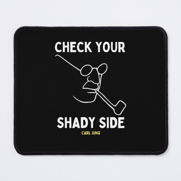 Item preview, Carl Jung Quote Translated To Gen Z - Check Your Shady Side designed and sold by isstgeschichte.