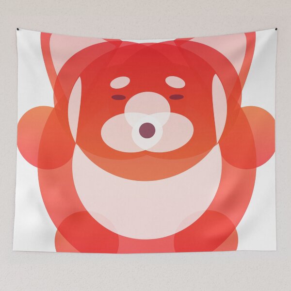 Item preview, Geometric Red Panda  designed and sold by Winston Gambro.