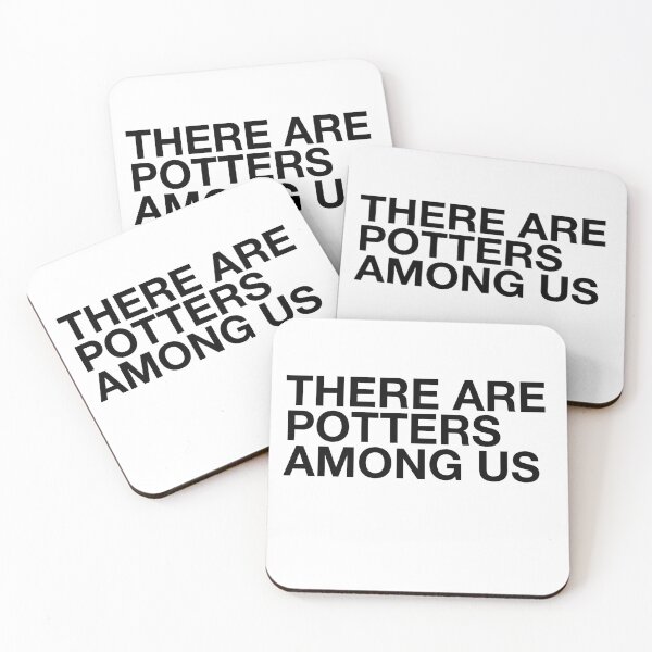 Item preview, There are Potters Among Us in black text designed and sold by ceramicshirts.