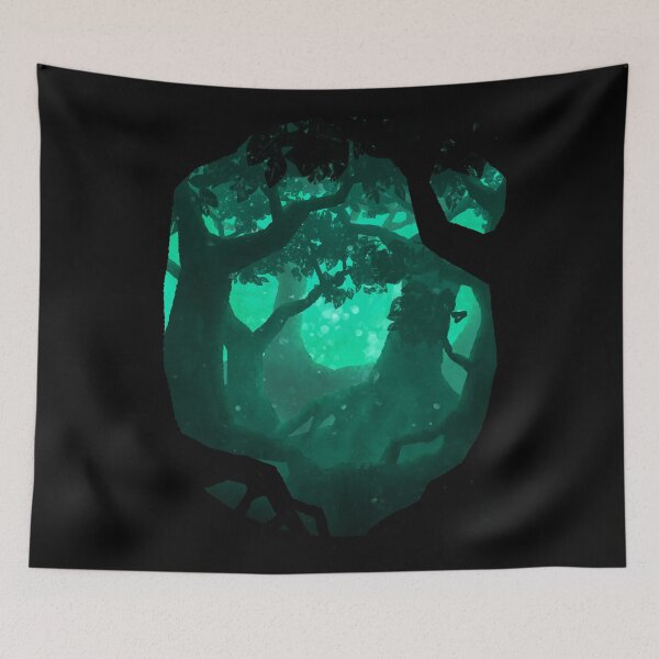Item preview, Deep Forest Watercolor Painting designed and sold by SuRReal3D.