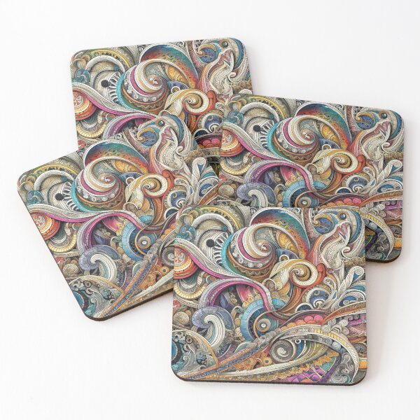 Item preview, Light Color Zentangle Style Design designed and sold by Blessinger77.