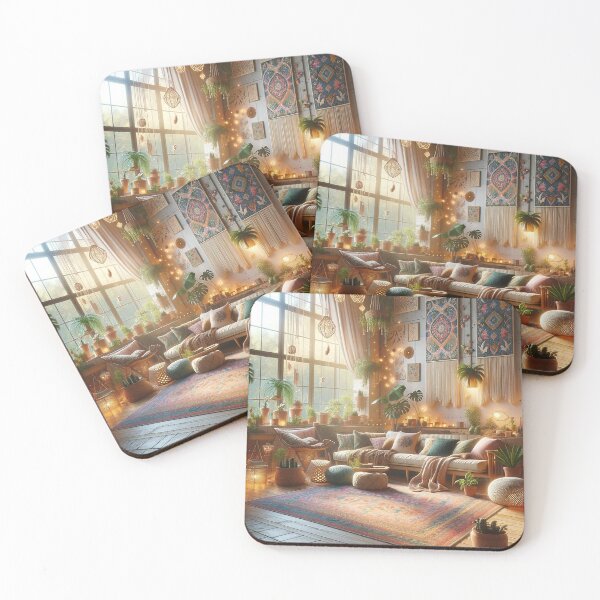 Item preview, Sunset in the bohemian salon designed and sold by Cerberus-Art.