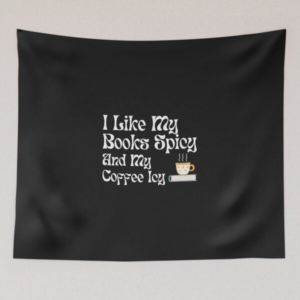 Item preview, I Like My Coffee Icy And My Books Spicy classic shirt designed and sold by scofield97.