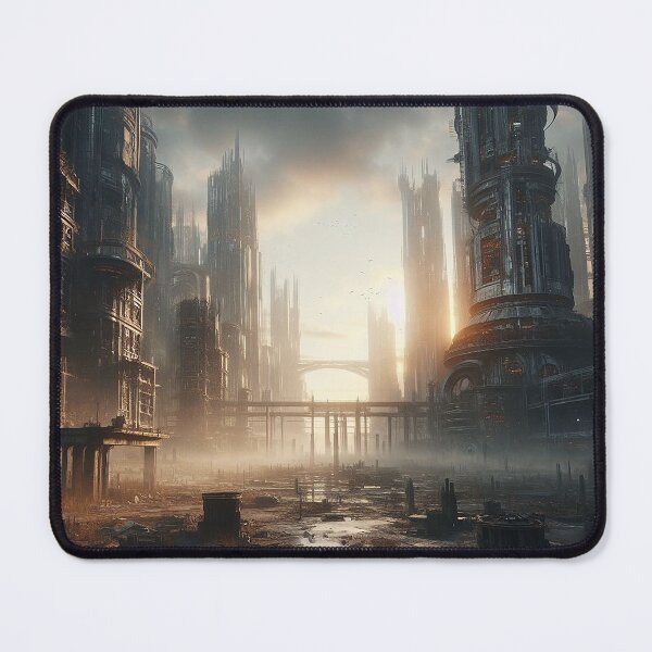 Item preview, Sunset in the ruined city designed and sold by Cerberus-Art.