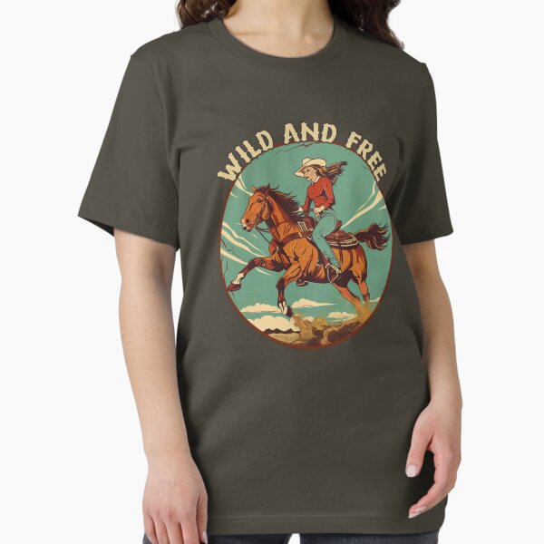 Aperçu de l'œuvre Cowgirl sauvage et libre créée et vendue par Seedcap7.