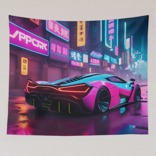 Item preview, Retrowave Rocket designed and sold by papi1998.